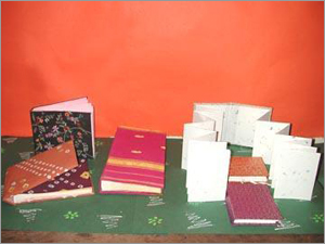 Cloth Bound Hand Made Paper Diaries