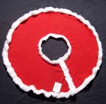 Santa Flannel Tree Skirt