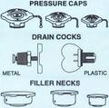 PRESSURE CAPS, DRAIN COCKS & FILTER NECKS