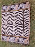 Zebra Skin Jacquard Throw.