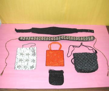 Sequin Bags & Belts