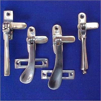 Window Door Handles - Brass Polished & Lacquered | Elegant Design Durable Easy Installation Secure Grip