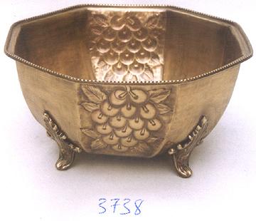 Utensils - Brass, 5x5x4 inches, 10 oz | Durable Material, Elegant Design, Polished Finish, Intricate Detailing, Versatile Use