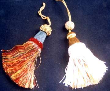 Multicolor Silk and Zari Tassel