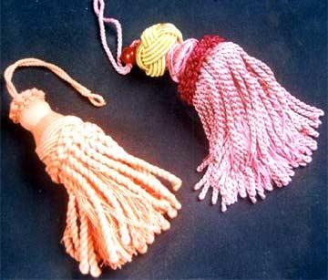 Silk Tassel with Knot