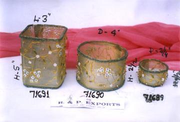 Brass with Cloth Containers