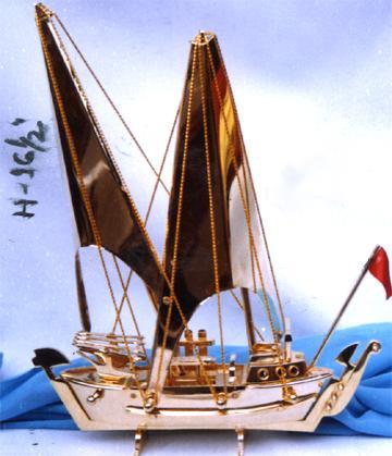 Brass Decorative Ship