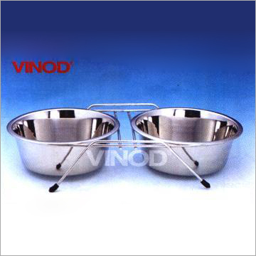 Stainless Steel Double Diner Wire Rod Stand