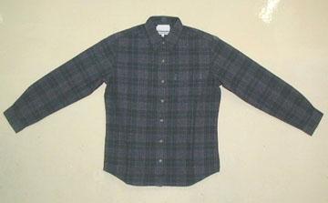 Mens Full Sleeve Shirt - Cotton, Size M, Blue, Plaid | Soft Fabric, Comfortable Fit, Stylish Design