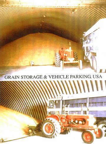 Grain Storage and Vehicle Parking