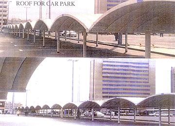 Roof for Car Park