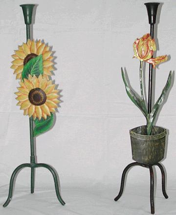 Metal Candle Holders(Hand Painted)