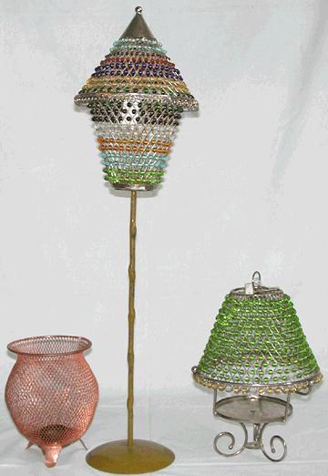 French Mesh Tea LIght Holders