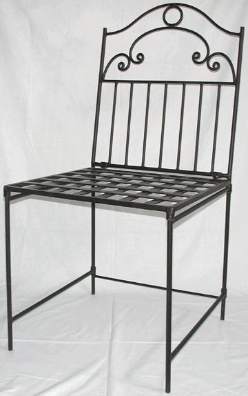 Wrought Iron (Folding) Chair