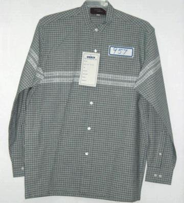 Men's Shirt - Cotton, Medium, Gray | Button Closure, Soft Fabric, Durable, Stylish Design, Comfortable Fit