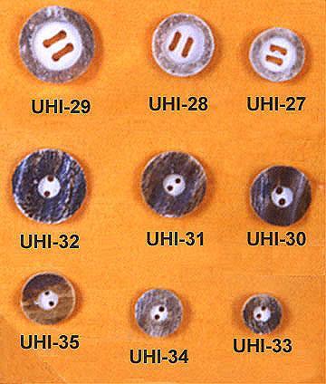 Imitation Deer Horn Bone Buttons