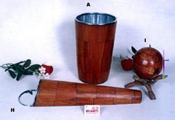 Decorative Redwood Handicrafts