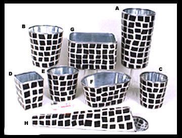 Black and White Combination Decoratives