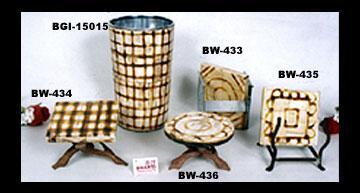 Decorative Handicrafts Galvanized with Bone