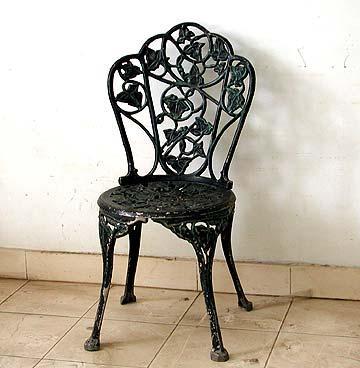 Garden Chairs in Aluminium Alloys - 45x50x90cm, Aluminum Alloy | Lightweight, Durable, Weather-Resistant, Powder Coated Finish