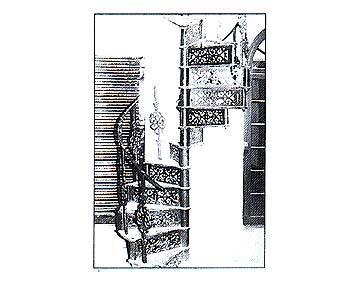 Wrought Iron Spiral Staircase