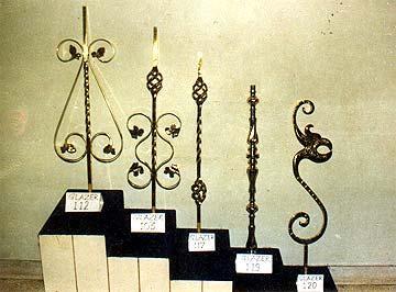 Staircase Railings in Brass & Wrought Iron - 60-100cm Height, Black Finish | Elegant Design, Durable, Customizable, Easy Install