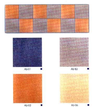 Group V Series Tiles - Ceramic 300x300 mm Orange, Durable Matte Finish, Strong & Stylish