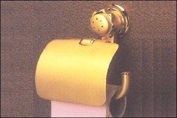Tashi Collection - Toilet Paper Holder with Lid