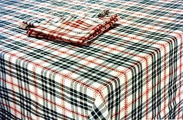 X-Mas Assortment Table Linen (Dobby Check)