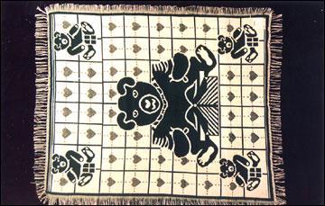 Jacquard Throw Two Part