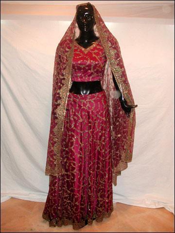 Ethnic Garments for Women - Net Silk, Customizable Size, Burgundy | Detailed Embroidery, Elegant Design, Handcrafted Workmanship