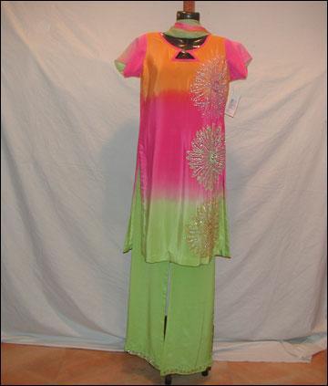 Ethnic Garments for Women - Silk Blend, 45 Inches, Pink | Elegant Design, Soft Fabric, Vibrant Colors, Comfortable Fit