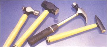 Hammers - Drop Forged Hardened Steel, 100-1000g, Polished Face, Seasoned Wood Handle