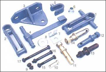 Tiller Parts - Steel, Powder Coated, Various Sizes | Durable, Reliable, Precise Fit, Easy Install, Long-Lasting