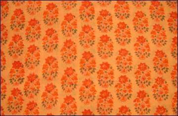 Traditional Indian Flower Motif