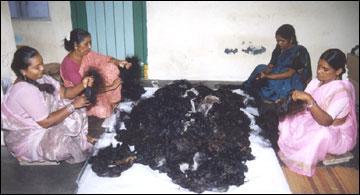 Processed Human Hair - Human Hair, Variable Length, Black | Natural Look, Soft Texture, Durable, Versatile Styles, Ethically Sourced
