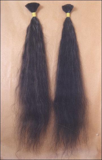 Straight Hair Grey