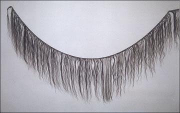 Handmade Weft Black - Indian Human Hair, 8" Onwards, Natural Black, Single Drawn, Straight Hair