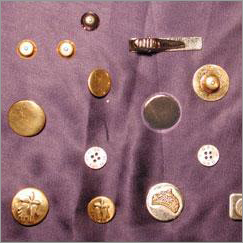 Tie Pins, Clips, Buttons