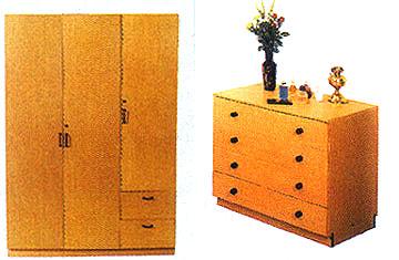 Wardrobe & Chest of Drawers