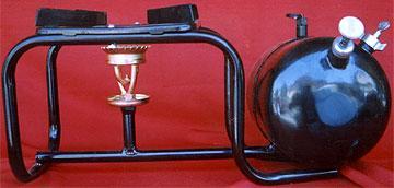 Side Tank Pressure Stove - 3 Litre CRCA Sheet, Tubular Frame | Safety Valve, Special Burners, High Heat Output