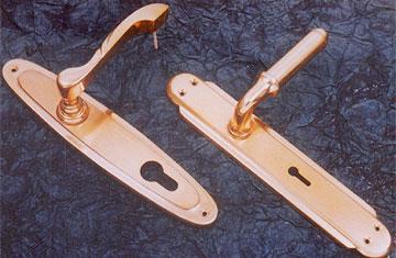 Lever Handle with Cylindrical Hole