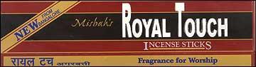'Royal Touch' Incense sticks - Fragrance for Worship