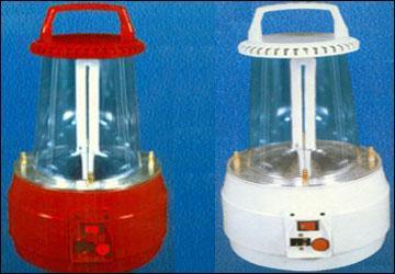 Solar Lanterns - Plastic, 15x10x20 cm, Red | BIS Approved, Dual Charging, Portable Lighting, Rugged Design, Renewable Energy Source
