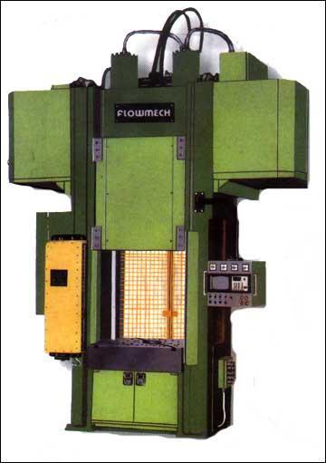 Triple Action Deep Draw Press - Rigid Frame, LVDT Depth Control, PLC/Microprocessor, Automatic Photo Sensor, Ejector | High Production, High Speed, Power Saving, Time Saving, Material Saving, Rejection Reduction
