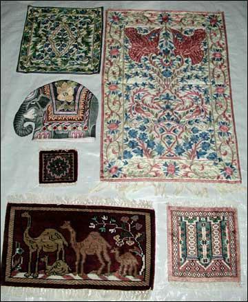 Silk & Woolen Chainstitch Carpets, Mats & T-Co-zee Silk & Woolen Chainstitch Carpets, Mats & T-Co-zee