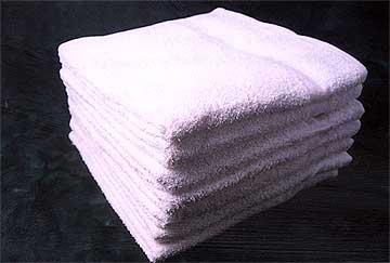 White Bath Towels