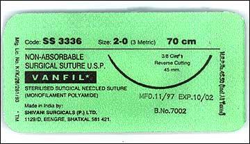 Vanfil - Non-Absorbable Surgical Suture U.S.P.