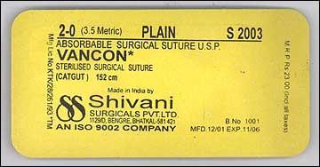 Vancon - Absorbable Surgical Suture U.S.P.