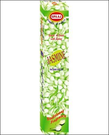 Jasmine Incense Sticks - Wood Dust, 9" Thick Sticks | Relaxing Aroma, Long-Lasting Scent, Natural Ingredients, Calming Effect